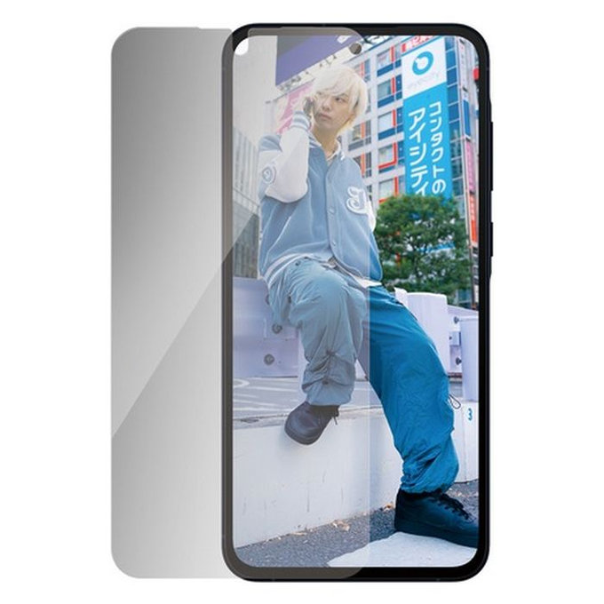 Szkło hartowane Re:Fresh UWF Privacy z aplikatorem do Samsung A55, czarny, black, PanzerGlass