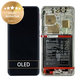 Wyświetlacz do Huawei P60 Pro, Ekran dotykowy z ramką i baterią, 02355MUT, Genuine Service Pack