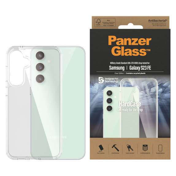 Etui HardCase AB do Samsung Galaxy S23 FE, Przezroczyste, PanzerGlass