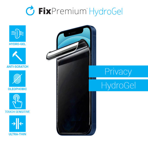 FixPremium - Privacy Screen Protector do Apple iPhone 12 Pro Max