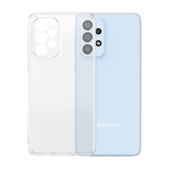 Etui TPU do Samsung Galaxy A33 5G, Przezroczyste, SAFE by PanzerGlass