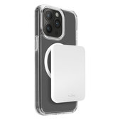 PowerBank MagSafe 4200 mAh 5W, USB-C, Biały, White, PURO