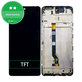 Wyświetlacz do Infinix Hot 30 X6831, Ekran dotykowy z ramką, Racing Black, TFT