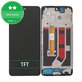 Wyświetlacz do Oppo A58 CPH2577, Ekran dotykowy z ramką, Czarny, Black, TFT