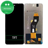 Wyświetlacz do Infinix Hot 40i, Ekran dotykowy bez ramki, TFT