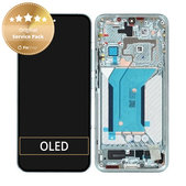Wyświetlacz do Xiaomi 14 23127PN0CC, Ekran dotykowy z ramką, Jade Green, 56000600N300, Genuine Service Pack