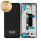 Wyświetlacz do Xiaomi Redmi Note 13 Pro 5G, Ekran dotykowy z ramką, Midnight Black, 5600020N1600, Genuine Service Pack