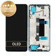 Wyświetlacz do Xiaomi Redmi Note 13 Pro 5G 2312DRA50C, Ekran dotykowy z ramką, Ocean Teal, 5600010N1600, Genuine Service Pack