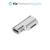Adapter USB-C do MagSafe 2, Srebrny, FixPremium