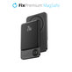 PowerBank MagSafe z LCD 10 000mAh, czarny, black, FixPremium