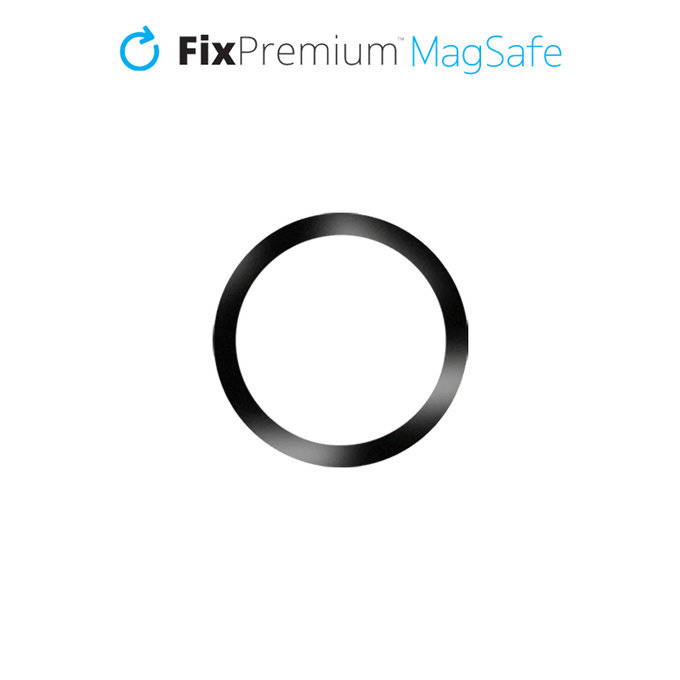 Magnes do MagSafe, czarny, black, FixPremium