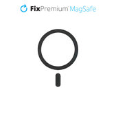 Magnes do MagSafe Pro, czarny, black, FixPremium