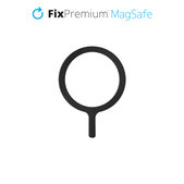 Magnes do MagSafe Ultra, czarny, black, FixPremium