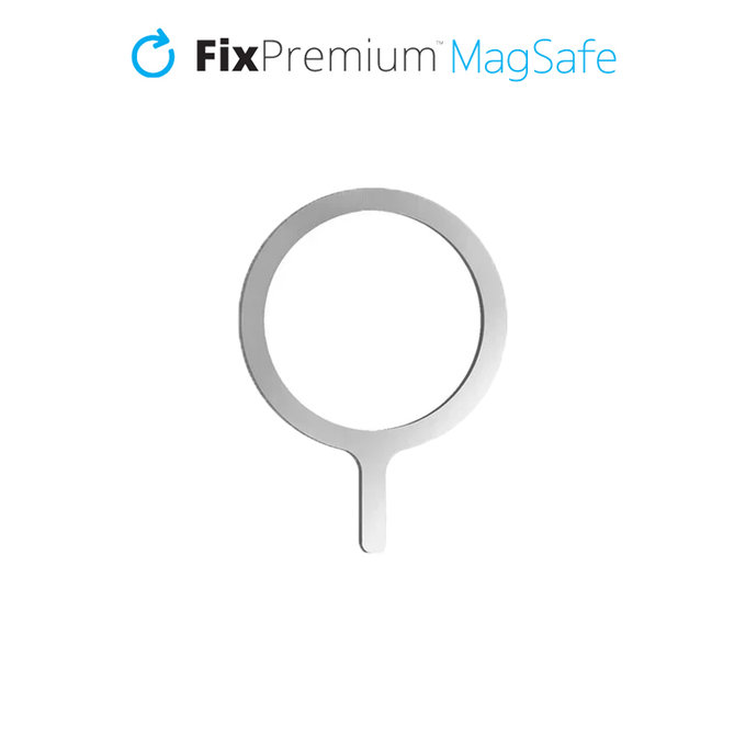 Magnes do MagSafe Ultra, srebrny, silver, FixPremium