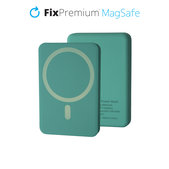 PowerBank MagSafe 5000mAh, niebieski, blue, FixPremium