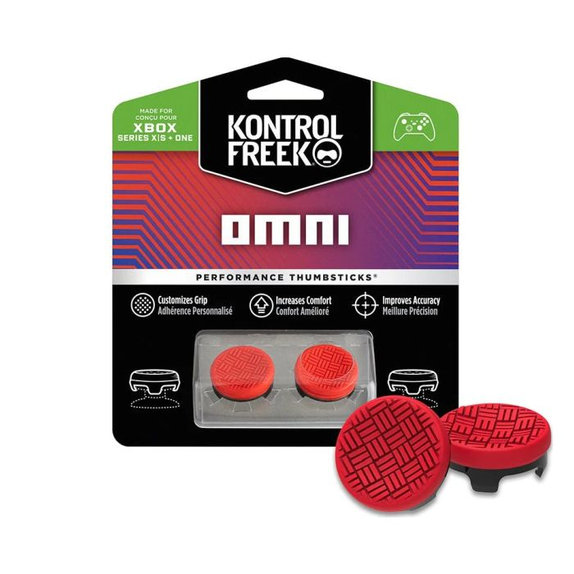 Nakładki na kontroler Omni (czerwony) Xbox One X/S Extended | czerwony | red | Kontrol Freek