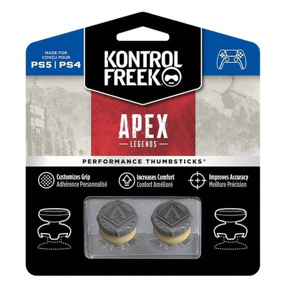 Nakładki na kontroler Apex Legends (szary) PS4/PS5 Extended, szary, gray, Kontrol Freek