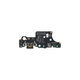 Złącze ładowania na płytce PCB do Motorola Moto G04, 5P68C23901, Genuine Service Pack