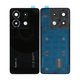 Tylna pokrywa baterii do Xiaomi Redmi Note 13 Pro 5G, 2312DRA50C, 5600090N1600, Midnight Black, Genuine Service Pack
