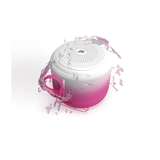 Głośnik bezprzewodowy DOME 2.0, 3 W, biały, white, Music Hero