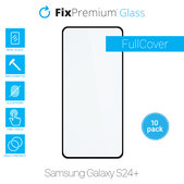 Szkło hartowane do Samsung S24+ (10 Pack), FullCover Glass, FixPremium