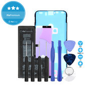 Bateria dla iPhone XS, 2658mAh, Klej (Adhesive), Narzędzia, FixPremium