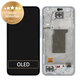 Wyświetlacz do Samsung A35 A356B, Ekran dotykowy z ramką, GH82-34221B, Awesome Iceblue, Genuine Service Pack