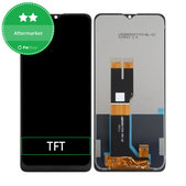Wyświetlacz do Nokia 2.4, Ekran dotykowy bez ramki, TFT