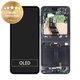 Wyświetlacz do Samsung Z Flip 6 F741B, Ekran dotykowy z ramką, GH82-35014E, Crafted Black, Genuine Service Pack