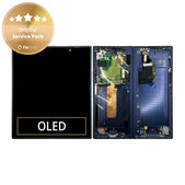 Wyświetlacz do Samsung Z Fold 6 F956B, Ekran dotykowy z ramką, GH82-35042C, Granatowy, Navy, Genuine Service Pack