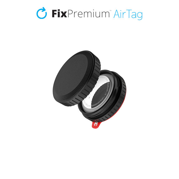 Osłona ochronna do AirTag, czarny, black, FixPremium