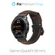 Pasek skórzany do Garmin, QuickFit 26mm, Brązowy, Brown, FixPremium