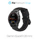 Pasek skórzany do Garmin, QuickFit 26mm, Czarny, Black, FixPremium