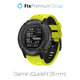 Pasek silikonowy dwukolorowy do Garmin, QuickFit 26mm, Zielony, Green, FixPremium