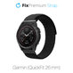 Pasek do Garmin, QuickFit 26mm, Nylonowy, Czarny, Black, FixPremium