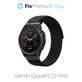 Pasek do Garmin, QuickFit 22mm, Nylonowy, Czarny, Black, FixPremium