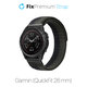 Pasek do Garmin, QuickFit 26mm, Nylonowy, Szary, Gray, FixPremium