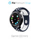 Pasek Silikonowy Sportowy do Garmin (22mm), niebieski, blue, FixPremium