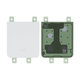 Tylna pokrywa baterii do Samsung Z Flip 6 F741B, GH82-35182F, Biały, White, Genuine Service Pack
