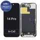Wyświetlacz In-Cell FHD dla iPhone 14 Pro, Ekran dotykowy z ramką, FixPremium