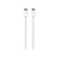 Kabel USB-C / USB-C, 240W, Fabrik FABK4, 2 m, Biały, White, PURO