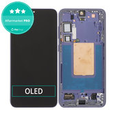 Wyświetlacz OLED dla Samsung S24 Plus S926B, Ekran dotykowy z ramką, Cobalt Violet