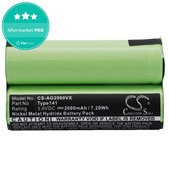 Bateria do AEG Electrolux Junior 2.0, Type141 Ni-MH 3,6V 2000mAh HQ