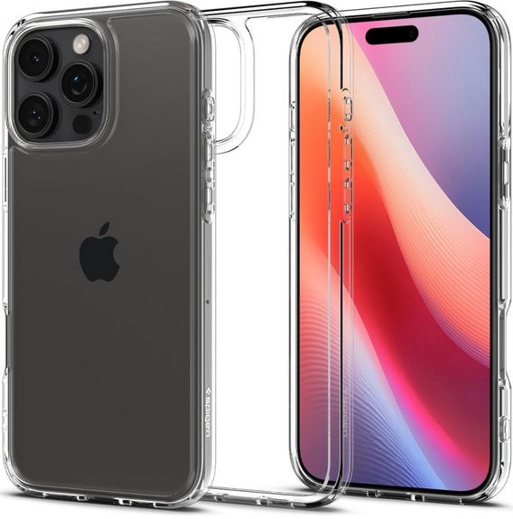 Etui do Samsung S24 Plus, Ultra Hybrid, Crystal Clear, Spigen