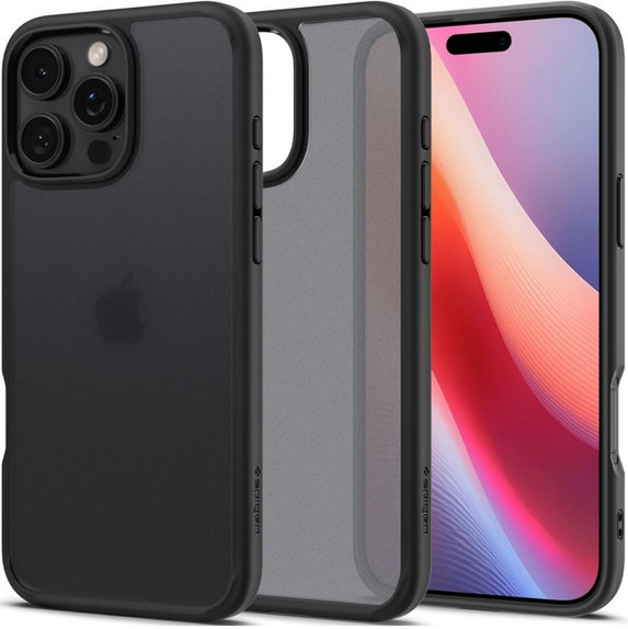 Etui do iPhone 16 Pro Max, Ultra Hybrid, Crystal Clear, Spigen