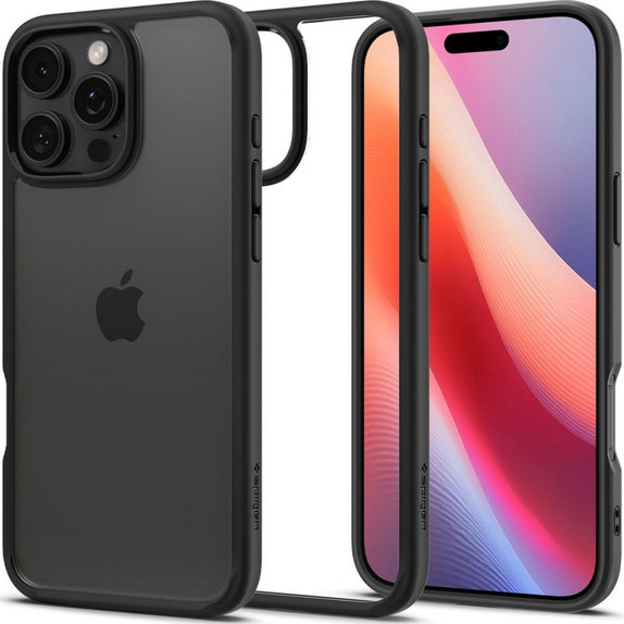 Etui do iPhone 16 Pro Max, Ultra Hybrid, Frost Black, Spigen