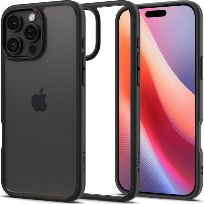 Etui do iPhone 16 Pro Max, Ultra Hybrid, Frost Black, Spigen