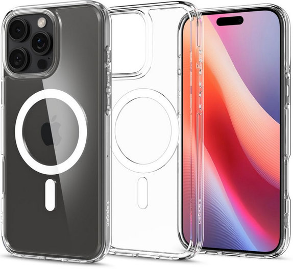 Etui do iPhone 16 Pro Max, Ultra Hybrid, Matte Black, Spigen