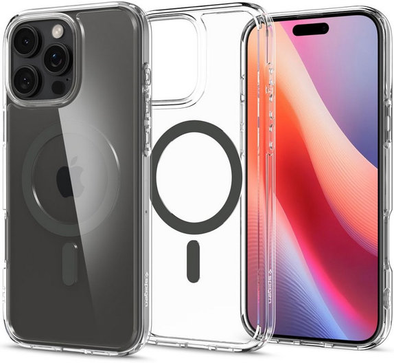 Etui z MagSafe do iPhone 16 Pro Max, Ultra Hybrid, Biały, White, Spigen