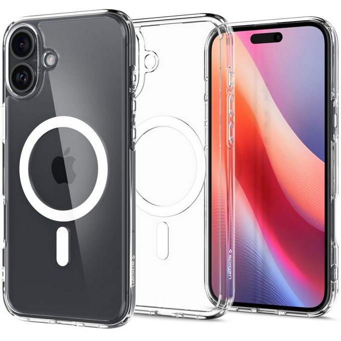 Etui do iPhone 16 Plus, Ultra Hybrid, Matte Black, Spigen